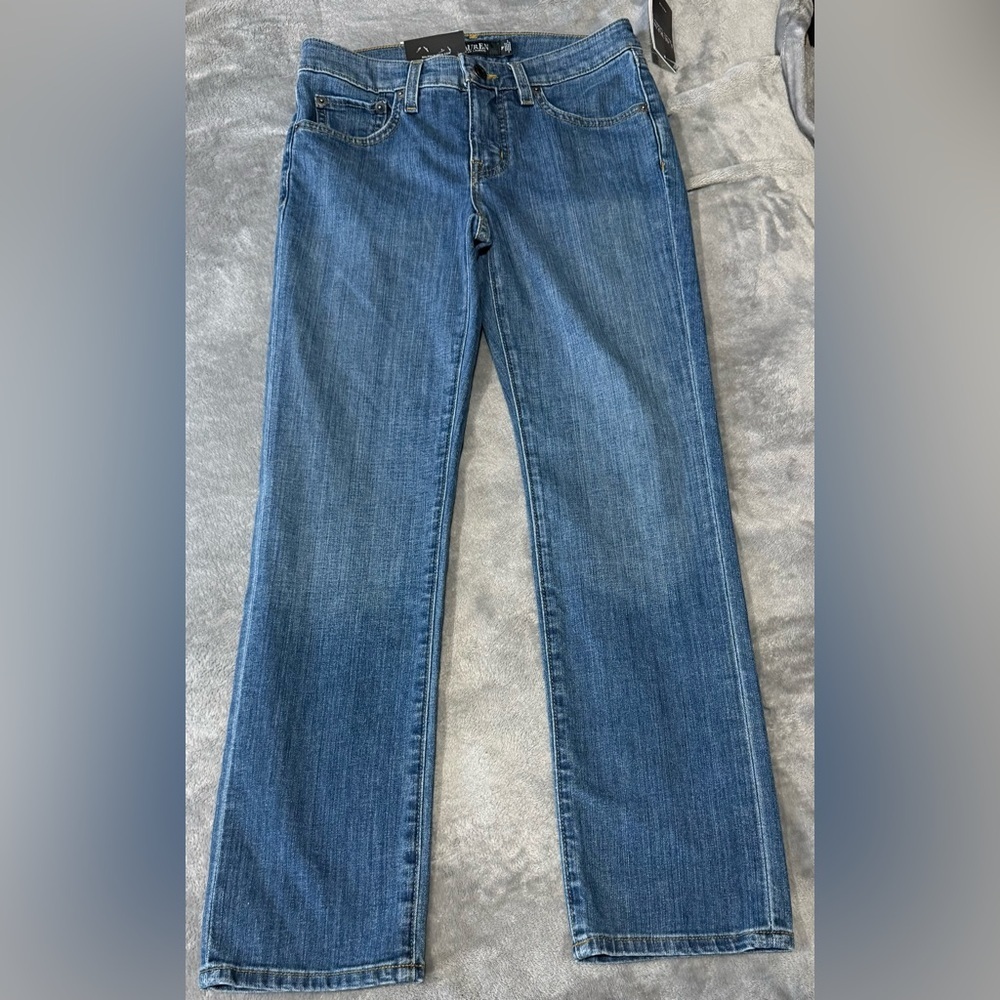 NWT Ralph Lauren Mid Rise Straight Leg Jeans - Picture 7 of 11